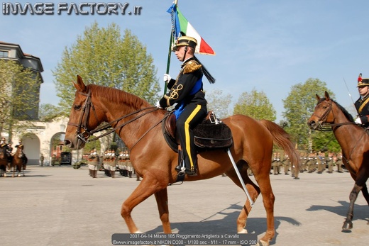 2007-04-14 Milano 185 Reggimento Artiglieria a Cavallo